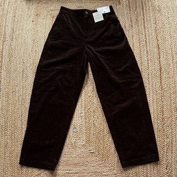 Uniqlo Corduroy Barrel Pants - XS- sold out! - Picture 2 of 3
